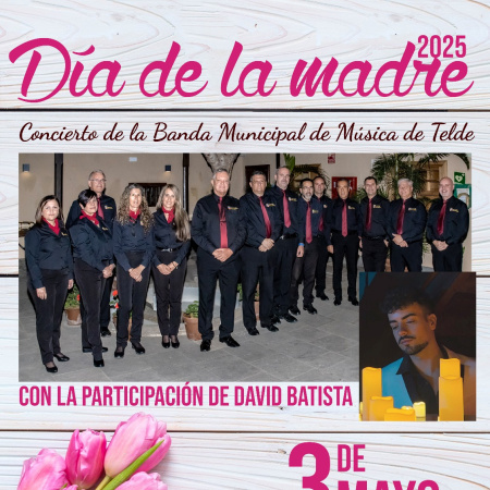 Telde celebra el Día de la Madre con el concierto “La vuelta al mundo en 80 notas” de la Banda Municipal de Música