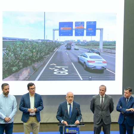 El Cabildo de Gran Canaria pondrá en marcha en 15 días las primeras actuaciones que buscan mejorar la fluidez de la GC-1 en Telde
