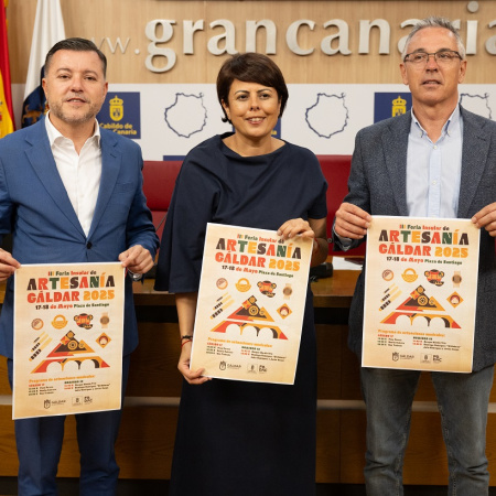 El Cabildo presenta la III Feria de Artesanía del Norte-Gáldar 2025 que reunirá a 50 artesanos en la Plaza de Santiago