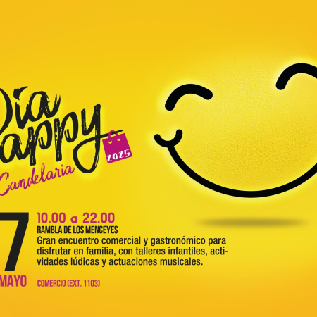 Candelaria celebra el próximo sábado el ‘Día Happy’: una gran feria comercial y gastronómica con actividades para toda la familia