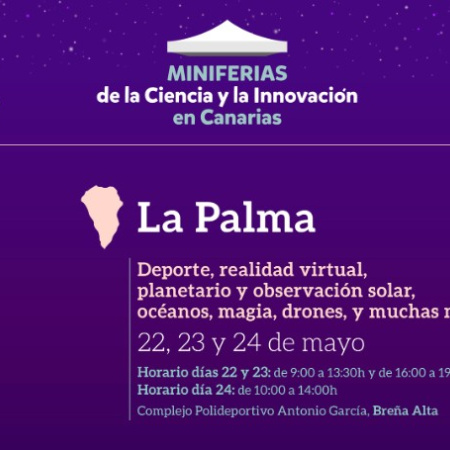 La Miniferia de La Palma celebra el Mes de Canarias entre estrellas, robótica y volcanes
