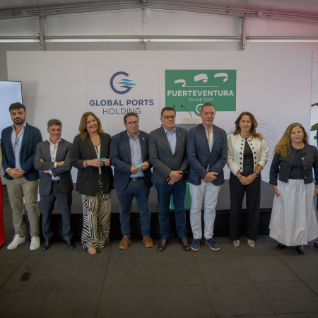 La Autoridad Portuaria de Las Palmas y Global Ports Canary Islands inauguran la nueva terminal de cruceros de Puerto del Rosario
