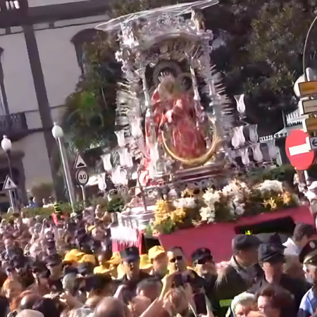 El Ayuntamiento de Las Palmas de Gran Canaria diseña un dispositivo especial de seguridad y tráfico para la Bajada de la Virgen del Pino