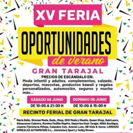 Gran Tarajal se prepara para su XVI Feria de Oportunidades de Verano