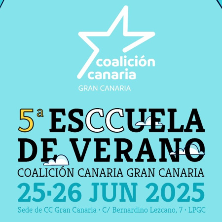 Coalición Canaria Gran Canaria centra la quinta edición de su Escuela de Verano en la oratoria y la comunicación política
