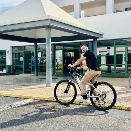 La Gerencia de Servicios Sanitarios de Lanzarote promueve el uso de la bicicleta entre sus profesionales