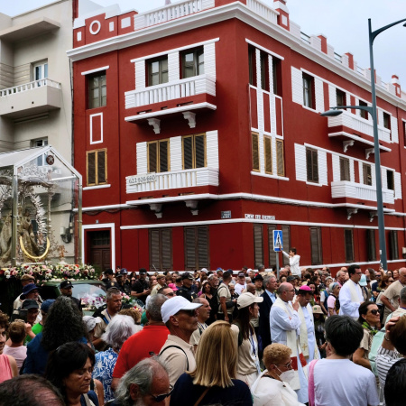 El Ayuntamiento de Las Palmas de Gran Canaria activa un dispositivo especial de seguridad y tráfico para el regreso de la Virgen del Pino a Teror