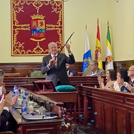 José Agustín Arencibia, nuevo alcalde de Teror, incide en que el diálogo caracterizará los dos próximos años