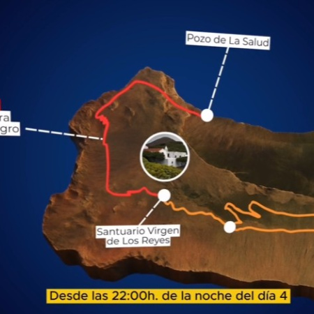 El Cabildo de El Hierro divulga cómo será la organización del tráfico en La Bajada