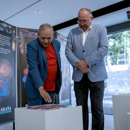 El Cabildo de Tenerife colabora en la Muestra “Tela de araña, Ñanduti de Paraguay” en El Sauzal