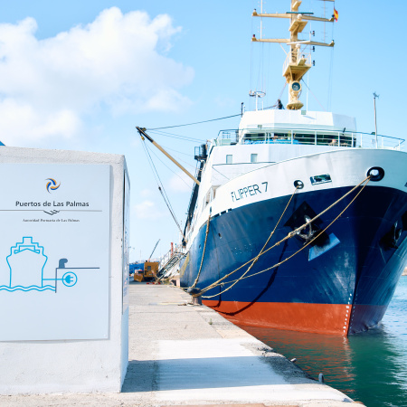 La Autoridad Portuaria de Las Palmas se suma a la Estrategia Marítima de España con la electrificación del Muelle Grande
