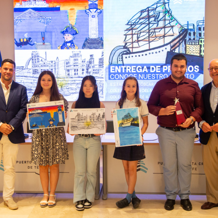 Puertos de Tenerife premia el talento joven en la 36 edición del programa “Conoce nuestro puerto”