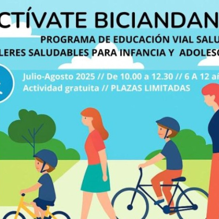 El Área de Seguridad Vial del Cabildo abre la inscripción en su programa “Actívate Biciandando”