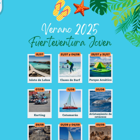 Vuelven las actividades de verano para jóvenes del Cabildo de Fuerteventura