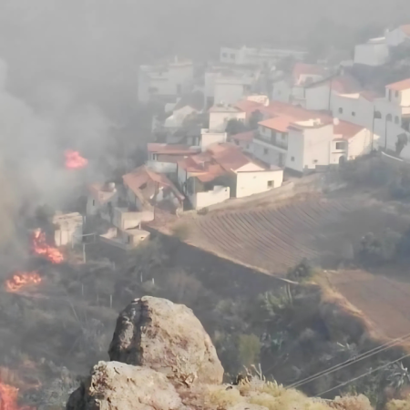 Canarias declara la situación de alerta por altas temperaturas y riesgo de incendio forestal en Gran Canaria