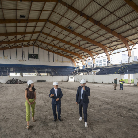 La obra del Centro Insular de Deportes alcanza ya el 9% de ejecución