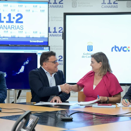 Gobierno de Canarias y RTVC cierran un protocolo para garantizar las comunicaciones en caso de emergencias