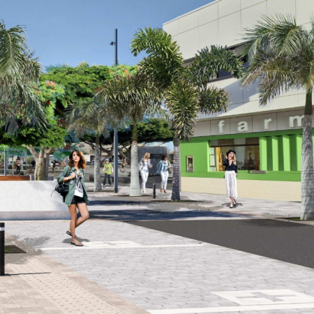 El Ayuntamiento de San Bartolomé de Tirajana inicia las obras de la Zona Comercial Abierta de El Tablero