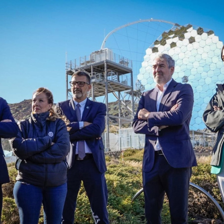 El Gobierno canario garantiza ante el consorcio su "firme apoyo" a la instalación del gran telescopio en La Palma