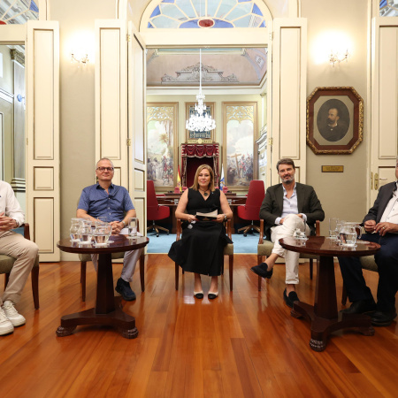 Astrid Pérez abre un espacio de reflexión sobre la problemática del agua en Canarias en el nuevo videopodcast del Parlamento