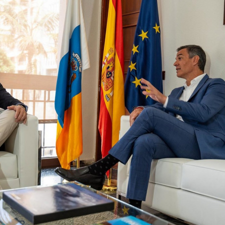 El presidente de Canarias convencido de que antes de que finalice agosto se verá con Sánchez