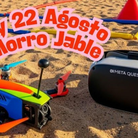 El Cabildo de Fuerteventura lleva la tecnología más vanguardista a la XXXI Semana Cultural de Playa de la Cebada con un circuito de drones FPV y realidad virtual