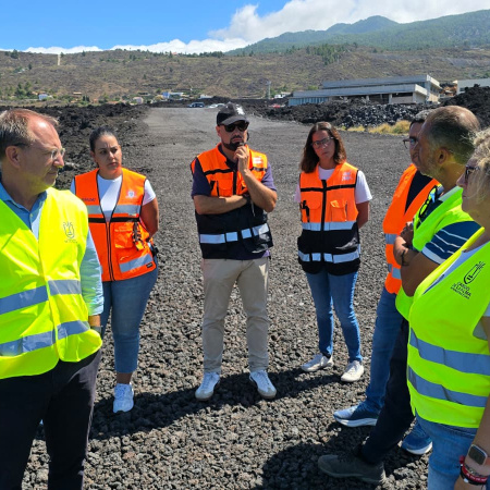 El Cabildo de La Palma concluye la recuperación del vial norte y sus ramales del polígono industrial del Callejón de la Gata