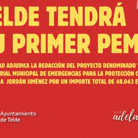 Telde contará por primera vez en su historia con un Plan Territorial Municipal de Emergencias de Protección Civil