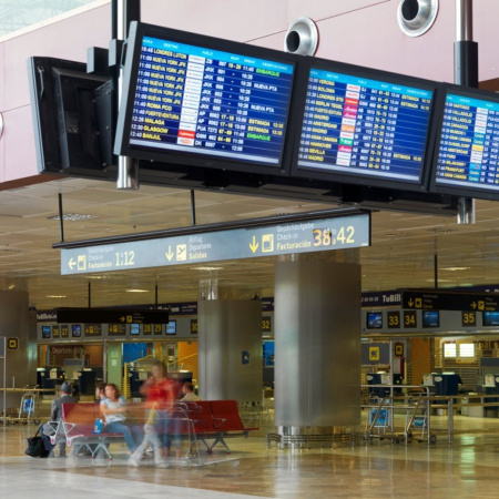 Los aeropuertos canarios se libran del ciberataque a aeródromos de Reino Unido o Bruselas