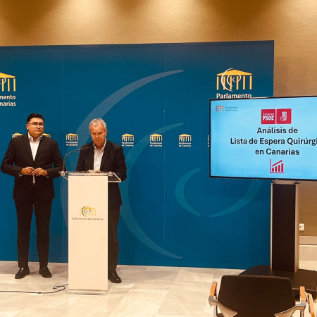 El PSOE denuncia el “desastre y la manipulación sistemática” de las listas de espera del Servicio Canario de la Salud