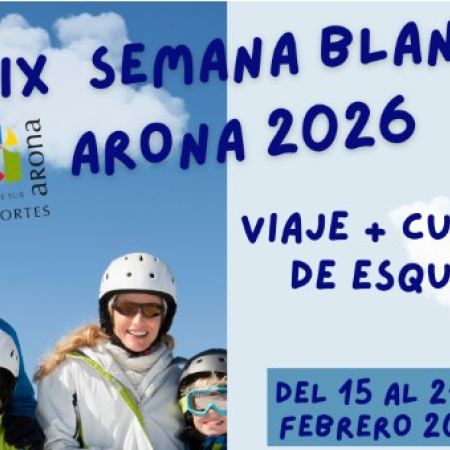 Arona abre inscripciones para la Semana Blanca 2026: aventura y deporte en los Pirineos andorranos