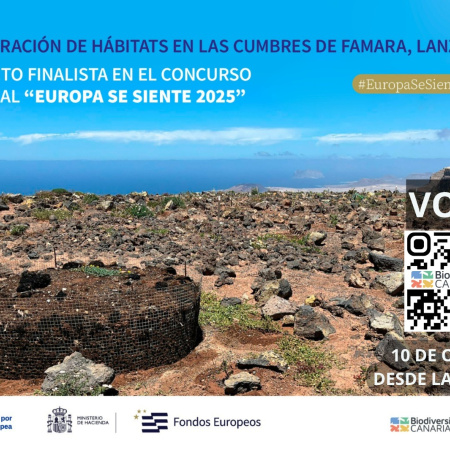 Zapata anima a la ciudadanía a votar este viernes por el proyecto de Famara en el concurso ‘Europa se siente’