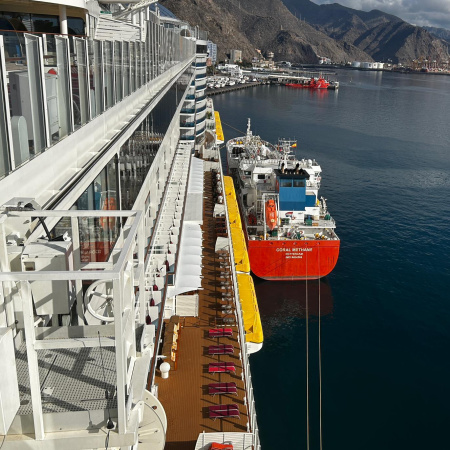 El Puerto de Tenerife amplía su capacidad de suministro de GNL al muelle sur