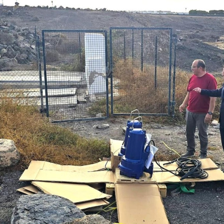 Yaiza invierte 70.000 euros en bombas de aguas residuales en Playa Blanca