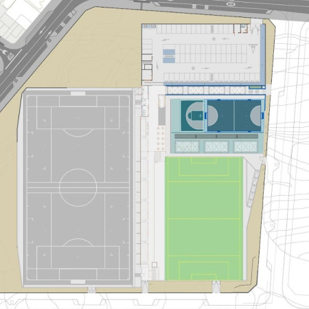 El Ayuntamiento de Las Palmas de Gran Canaria licita los trabajos para la construcción de los espacios deportivos anexos al campo de fútbol de La Suerte