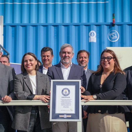 Canarias entra en el mapa mundial de la desalación con la planta de menor consumo energético