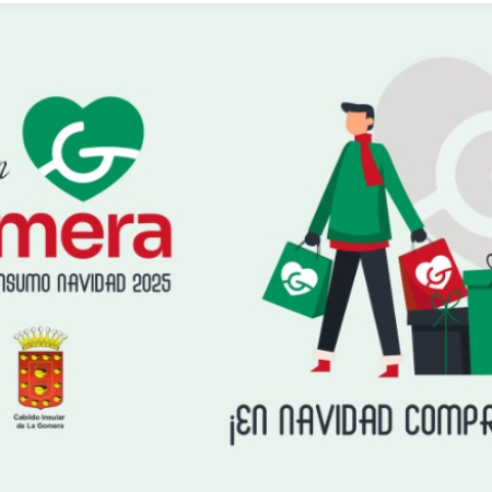 El Cabildo de La Gomera recuerda que este martes finaliza el plazo de canje de los Bonos Consumo de Navidad