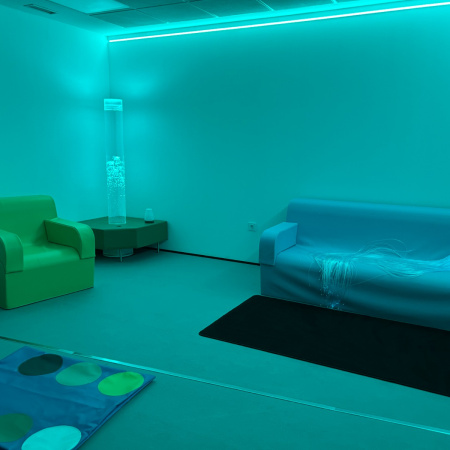 El Hospital La Candelaria pone en marcha una sala multisensorial para pacientes con alteraciones cognitivas