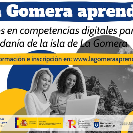 El Cabildo de La Gomera ofrece a la ciudadanía un itinerario de cursos formativos gratuitos en competencias digitales