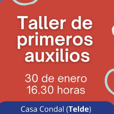 La Concejalía de Sanidad de Telde organiza un taller de primeros auxilios con formación en RCP en la Casa Condal