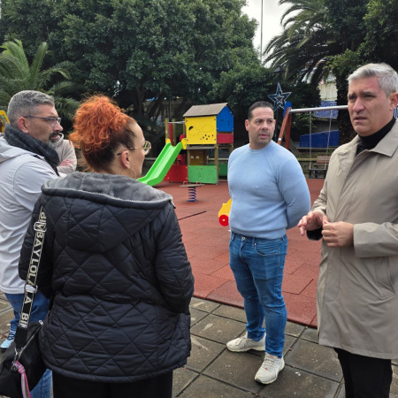 La Laguna amplía el parque infantil de la Plaza de San Juan