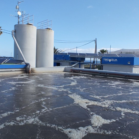 La depuradora de Punta del Hidalgo mejora el control y tratamiento de sus aguas residuales
