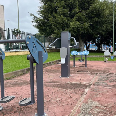 El Ayuntamiento de Las Palmas de Gran Canaria actualiza el área biosaludable del parque de Casablanca III