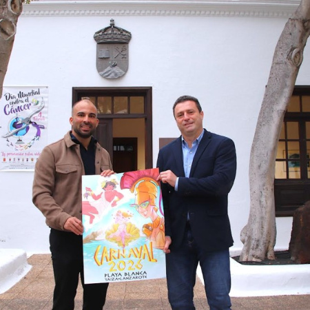 Yaiza desvela la imagen de su Carnaval y anuncia la actuación de Nueva Línea en Playa Blanca