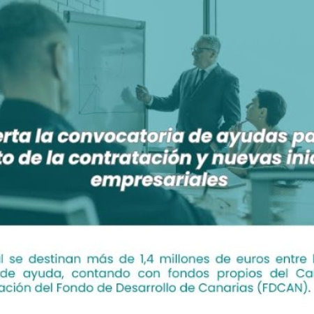 El Cabildo de Fuerteventura destina más de 1,4 millones de euros al fomento de la contratación e iniciativas empresariales
