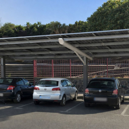 El Cabildo de Gran Canaria saca a concurso una planta fotovoltaica en el aparcamiento del parque Miguelito Calderín, en Valsequillo