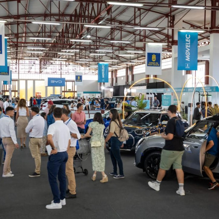 La 9ª edición de Movelec reúne al sector de la movilidad eléctrica los días 18 y 19 de abril en el Recinto Ferial de Agüimes