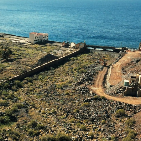 El Cabildo de La Gomera avanza en la mejora y acondicionamiento del entorno de La Rajita