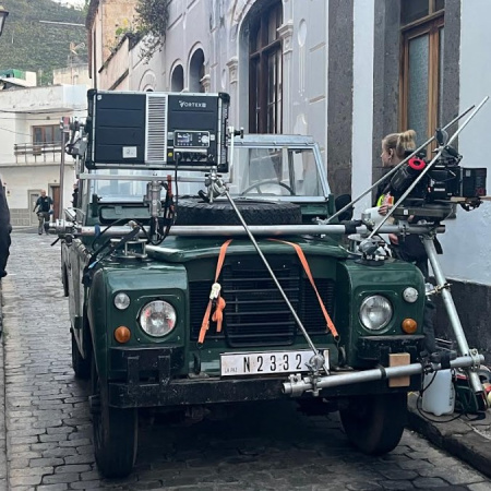 Arucas, escenario de un rodaje cinematográfico internacional