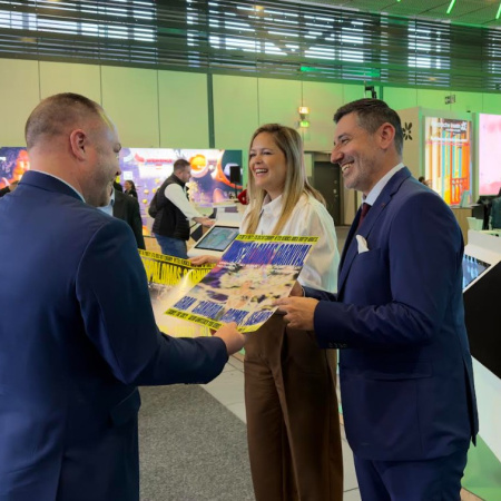 Maspalomas irrumpe en Alemania con 3,6 millones de impactos digitales y una acción urbana en pleno Berlín